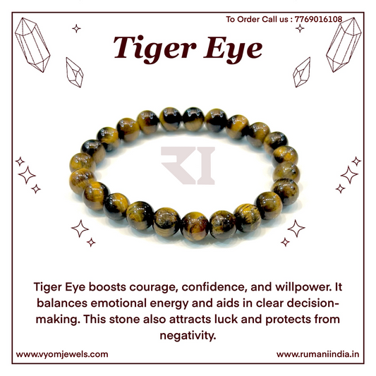 Tiger Eye Healing Crystal Bracelet