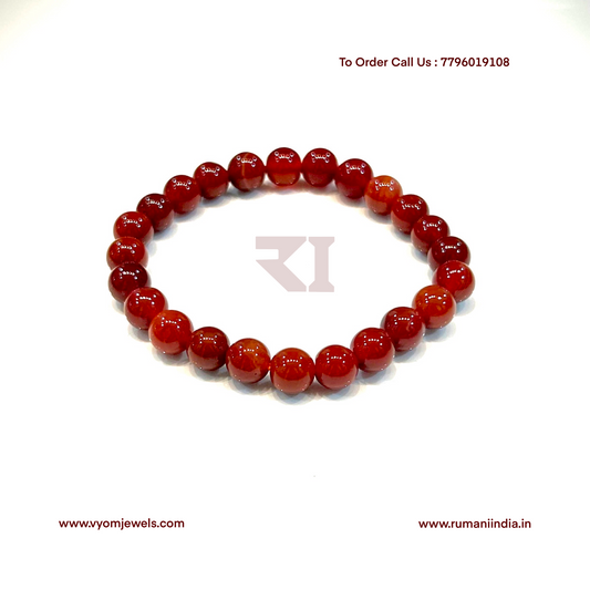 Carnelian Healing Crystal Bracelet
