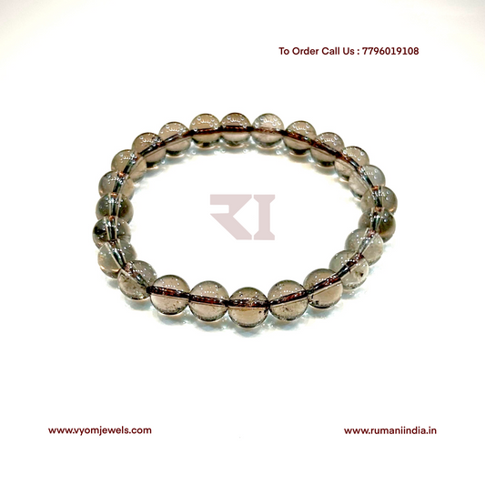 Smokey Quartz Healing Crystal Bracelet